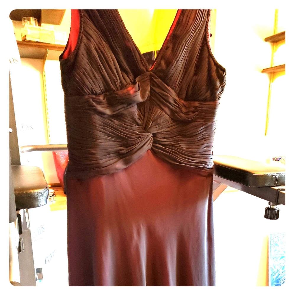 Adrianna Papell Black and Red Cocktail Dress